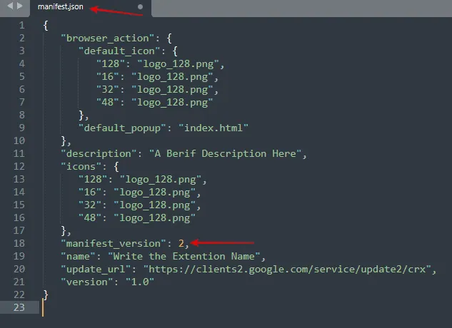 Look for the manifest.json file srcset=